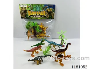 dinosaur set 6PCS “7-9”CM