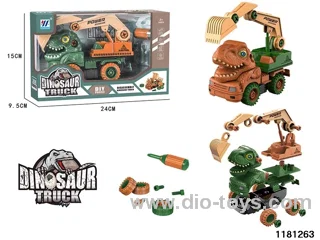 DIY Inertia Disassembly Dinosaur Car