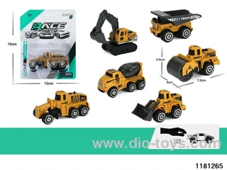 Skidding construction vehicle