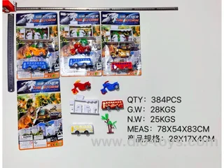 sliding car set