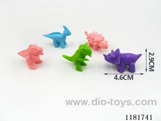 PVC dinosaur 5 types