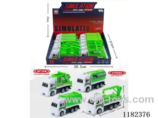 4 pull back sanitation car (each joint can be movable) 12 only