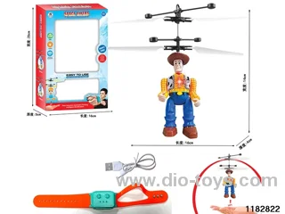 Gesture sensing airplane + watch gravity sensing
