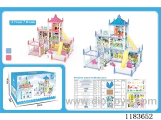 7 Room Cottage Toys-No Lights