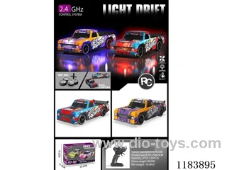 1:16 2.4G 5ch rc stunt car with light