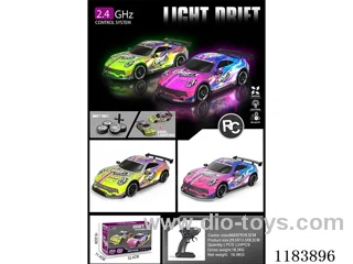 1:16 2.4G 5ch rc stunt car with light