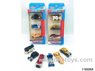 1：64 Alloy Sliding Car 3pcs