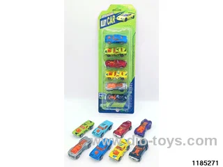 7.5cm Alloy Sliding Car 6pcs