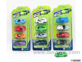 7.5cm Alloy Sliding Car 4pcs