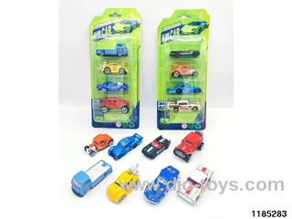 1：64 Alloy Sliding Car 4pcs