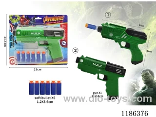 soft bullet gun set 2 mixed