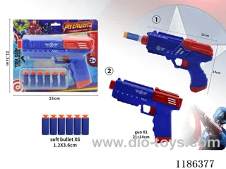 soft bullet gun set 2 mixed