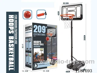 209 high 60 long blowing bottle transparent whiteboard four square base basketball hoop (enhanced)