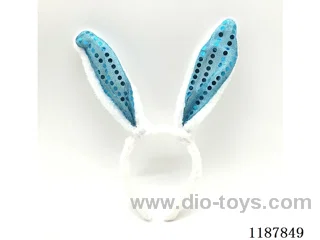 Plush Rabbit Ears 1pc 1pk