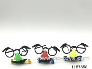 Children's Glasses, Nose, Beard and Blow Dragon