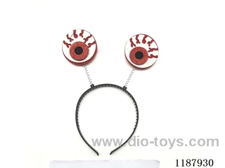 Non-woven eyeball headdress