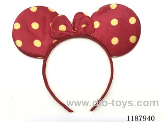 Polka Dot Mickey with Gift Flower Headdress