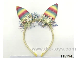 Colorful Bunny Ears Headdress