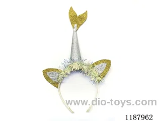 Mermaid headdress with electric flash