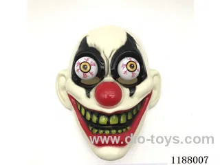 Clown Ghostbuster Mask With Eyeballs