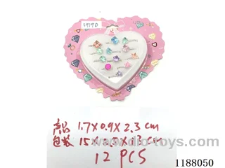 12PCS Diamond Rings