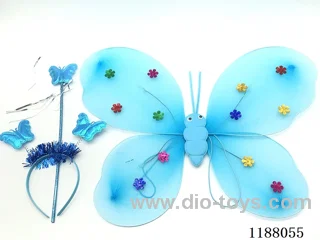 Electrified Flashing Butterfly Wings Set of 3
