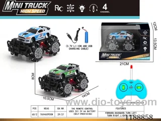 rc stunt car with light included battery