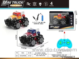 rc stunt car with light included battery