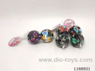 2PCS 6.3CM high resilience Camouflage Moon Balls