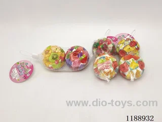 2PCS 6.3CM high resilience Fruit Moon Balls