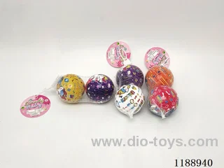 2PCS 6.3CM Unicorn high resilience ball