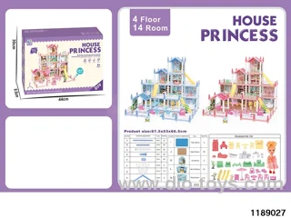 14 Room Villa Toys