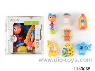 7pcs Baby Rattle Set