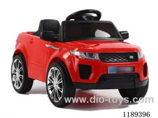 Children's Battery Operated Vehicle-Single Drive(Red, White, Blue)