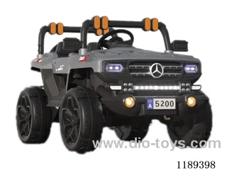 Dual Electric Dual Drive-Children's Electric Mercedes Benz Buggy(White/Gray//Red)