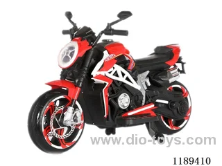 Electric motorcycle-injection molding primary color (red, gray, green, pink)