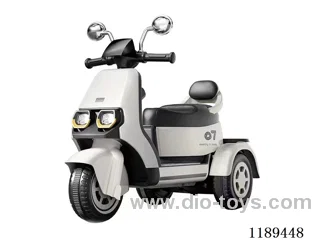 Children's motorcycle-standard-white-black*white-red*yellow-blue*white-green