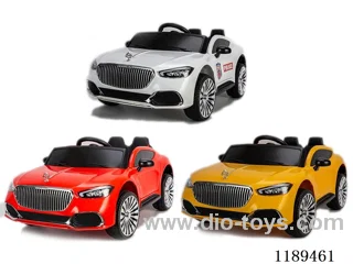 Electric stroller white, red, yellow double drive 12.45 battery