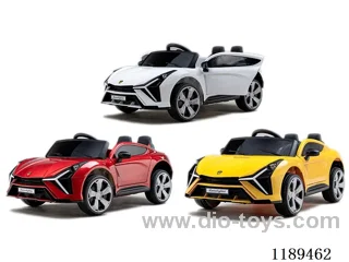 Electric stroller white, red, yellow double drive 12.45 battery