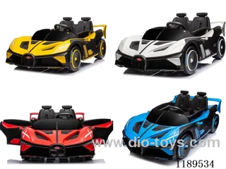 New two-seater Bugatti children's big sports car
