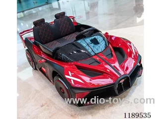 New double leather seat Bugatti children's sports car drift car