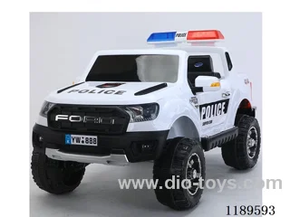 911 Electric Police Car Stroller