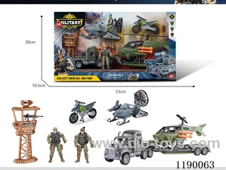 Transportation Tractor Set