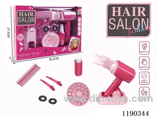 Electric Hairdressing Simulation Set with Blow Dryer 11-Piece Set