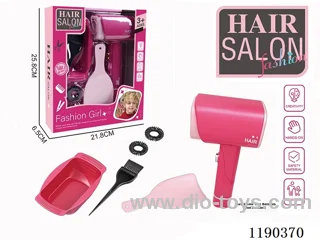 Electric Hairdressing Simulation Set with Blow Dryer 6pcs