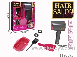 Electric Hairdressing Simulation Set with Blow Dryer 6-Piece Set