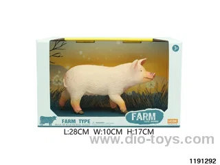 8 inch Enamelled Cotton Filled Animals