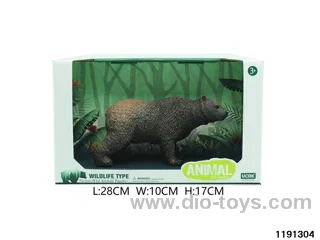 8 inch Enamelled Cotton Filled Animals
