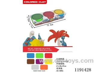 colored clay set