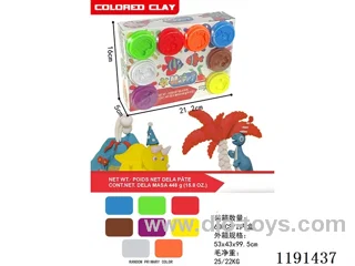 colored clay set